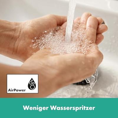 Hansgrohe Rebris E afbouwdeel v. inbouw wastafelkraan, voorsprong 19.5cm mat zwart 72568670 - thumbnail