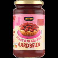 Jumbo Taart & Vlaaifruit Aardbeien 560 g - thumbnail
