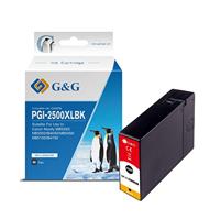 G&G Inktcartridge vervangt Canon PGI-2500BK XL Compatibel Zwart NP-C-2500XLBK/C 1C2500B - thumbnail