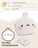 Molang Molang kussen handwarmer - 33 cm - thumbnail