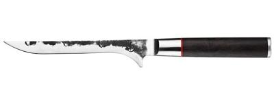 Groentemes - GESMEED - SEBRA - Japans 440C staal - Dalbergia houten handvat - L 8,5 cm