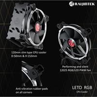 RAIJINTEK LETO RGB cpu-koeler - thumbnail
