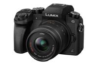 Panasonic Dmc-Lumix Systeemcamera (16 Megapixel, 4K Video, 7,5 Cm (3 Inch) Touchscreen, Wifi), Dmc-G70 Met Lens H-Fs14042, Zwart - thumbnail