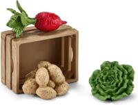 Schleich farm world varkens en zwijnen voeder set - thumbnail