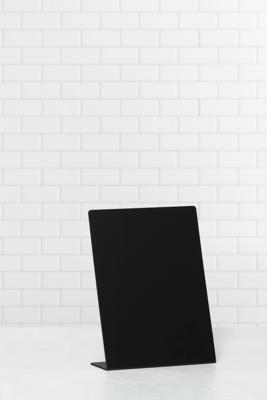 Krijtbord europel l-standaard a5