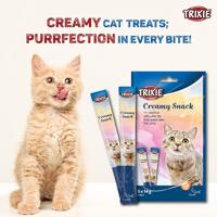 TRIXIE CREAMY SNACK WITVIS 5X14 GR 6 ST - thumbnail