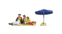 NOCH 15599 H0 Gezin tijdens een picknick figuren Kant-en-klaar model - thumbnail