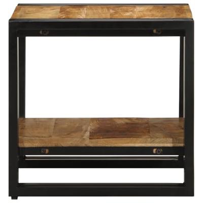 Salontafel Bruin 40 x 40 x 38 cm Massief Mango Hout