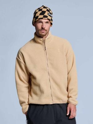 Poederbaas Sherpa Jacket Heren Four Seasons Warm Sand-XL