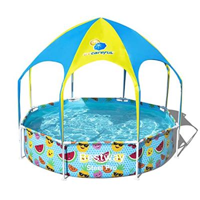 Bestway kinderzwembad steel pro uv careful bovengronds 244x51 cm - thumbnail