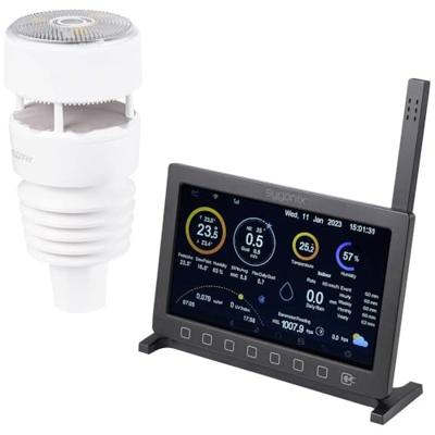 Sygonix SY-5479628 WiFi-weerstation Verwachting voor 2 dagen Aantal sensoren max.: 8 stuk(s) Sygonix SY-5479628 WiFi-weerstation Verwachting voor 2 dagen Aantal sensoren max.: 8 stuk(s)