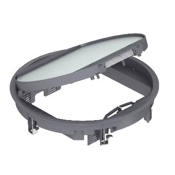 OBO Bettermann GESR9-2U12T 9011 Apparaatinzetstuk