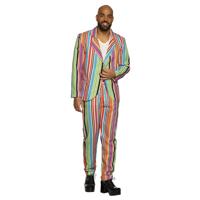 Feestpak Mr. Groovy Gestreept - thumbnail