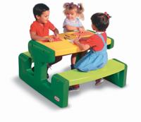 Little Tikes Picknicktafel Groen/Geel - thumbnail