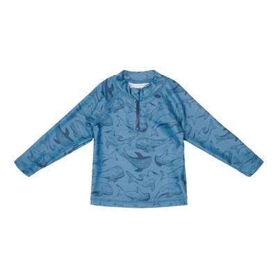 OUTLET Little Dutch zwemshirt lange mouw Sea Life Blue-98-104 OUTLET Little Dutch zwemshirt lange mouw Sea Life Blue-98-104