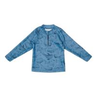 OUTLET Little Dutch zwemshirt lange mouw Sea Life Blue-98-104 - thumbnail