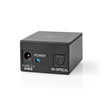 Nedis TosLink-Splitter | 2-wegs | Zwart | 1 stuks - ASPL2512BK ASPL2512BK Nedis TosLink-Splitter | 2-wegs | Zwart | 1 stuks - ASPL2512BK ASPL2512BK