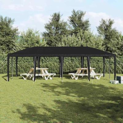 Partytent Antraciet en Wit 800 x 400 x 266 cm