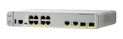 Cisco WS-C3560CX-8PC-S Managed Gigabit Ethernet (10/100/1000) Power over Ethernet (PoE) White Network switch