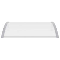 VidaXL Deurluifel 120x100 cm pc grijs - thumbnail