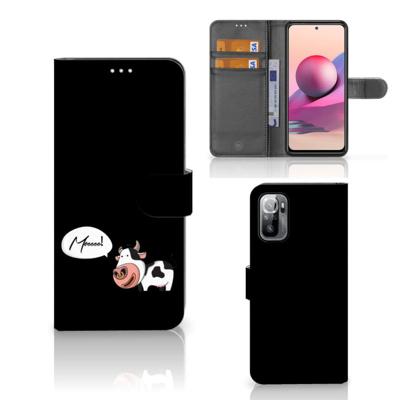 Xiaomi Redmi Note 10/10T 5G | Poco M3 Pro Leuk Hoesje Cow Xiaomi Redmi Note 10/10T 5G | Poco M3 Pro Leuk Hoesje Cow