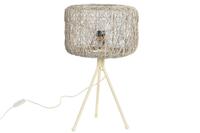 Bureaulamp DKD Home Decor Metaal Wit 220 V 50 W 33 x 33 x 50 cm - thumbnail