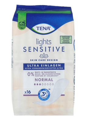 Tena Lights Pads Sensitive Normal Tena Lights Pads Sensitive Normal