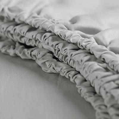 Cinderella splittopper hoeslaken - lichtgrijs - 180x200 cm - Leen Bakker Cinderella splittopper hoeslaken - lichtgrijs - 180x200 cm - Leen Bakker