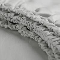 Cinderella splittopper hoeslaken - lichtgrijs - 180x200 cm - Leen Bakker - thumbnail