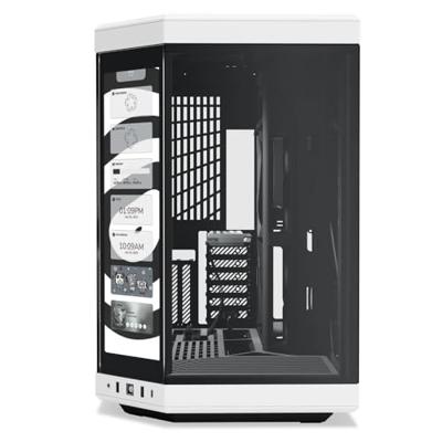 HYTE Y70 Touch Midi-tower PC-behuizing Zwart-wit