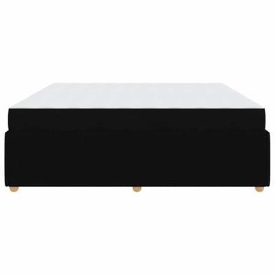 Bedframe Anders Zwart 200 x 200 cm Stof