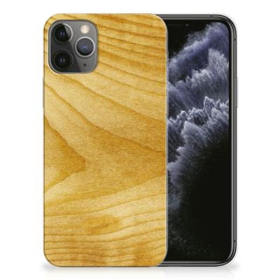 Apple iPhone 11 Pro | Bumper Hoesje | Licht Hout