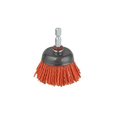 Wolfcraft Nylon-komborstel | Rood | 6-kant schacht | Ø50mm | 1 stuk - 1505000 Wolfcraft Nylon-komborstel | Rood | 6-kant schacht | Ø50mm | 1 stuk - 1505000