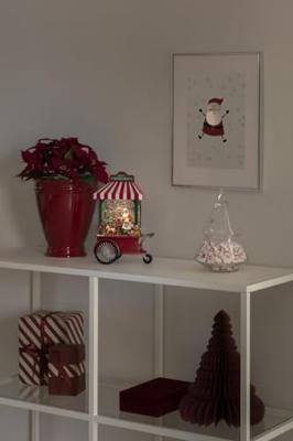 Kerstlantaarn LED werkplaats van de kerstman Konstsmide - Konstsmide