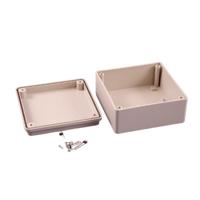Hammond Electronics RS5105S Universele behuizing 105 x 105 x 55 ABS Grijs 1 stuk(s) - thumbnail