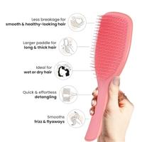 Tangle Teezer Ultimate Detangler Large Salmon Pink 1Stuks - thumbnail