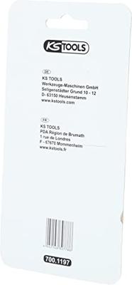 KS Tools 700.1197 Accupol.- en klemmen-reinigingsborstel, 120 mm KS Tools 700.1197 Accupol.- en klemmen-reinigingsborstel, 120 mm