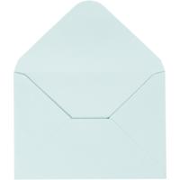 Creativ Company Enveloppen, afmeting envelop 11,5x16 cm, 110 gr, lichtblauw, 10 stuk/ 1 doos - thumbnail