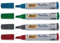 Bic permanent marker Marking 2300 ECOlutions, doos van 4 stuks, assorti - thumbnail