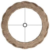 VidaXL Lampenkap ø30x20 cm wicker bruin - thumbnail