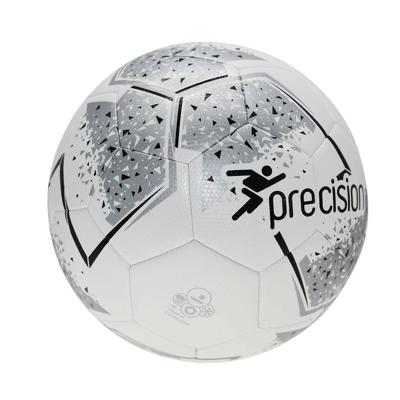 Precision trainingsbal Fusion 400-440 gr PU wit/zilver Precision trainingsbal Fusion 400-440 gr PU wit/zilver