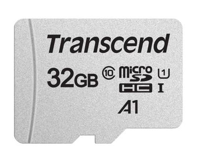 Transcend Premium 300S microSDHC-kaart 32 GB Class 10, UHS-I, UHS-Class 1