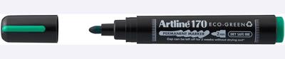 Artline permanent marker Drysafe 170 Eco-Green, 2 mm, ronde punt, groen