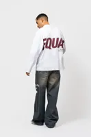 Equalite Elia Longsleeve Polo Heren Wit - Maat M - Kleur: DonkerroodWit | Soccerfanshop - thumbnail