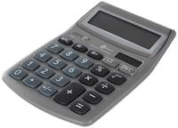 GENIE 540 Bureaurekenmachine Grijs Aantal displayposities: 10 werkt op zonne-energie, werkt op batterijen (b x h x d) 105 x 30 x 140 mm - thumbnail