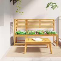 VidaXL Kussen bloemen 4 pcs multikleur 40 x 40 x 8 cm oxford stof - thumbnail