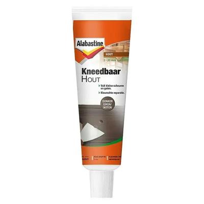 Kneedbaar hout donker eik 75 gram Alabastine - Alabastine Kneedbaar hout donker eik 75 gram Alabastine - Alabastine