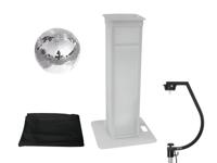 EUROLITE Set Mirror ball 30cm with stage stand variable + Cover black - thumbnail