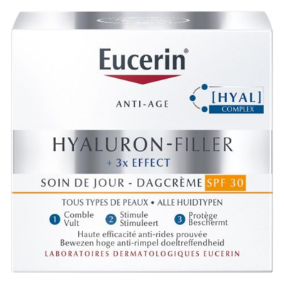 Eucerin Hyaluron-Filler 3x Effect Dagcrème SPF30 Anti Age en Rimpels 50ml
