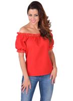 Bloes schouder vrij rood - thumbnail